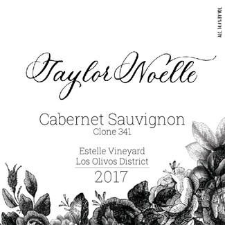 2017 Cabernet Sauvignon clone 341 - Taylor Noelle Wines, Estelle Vineyard, Los Olivos District