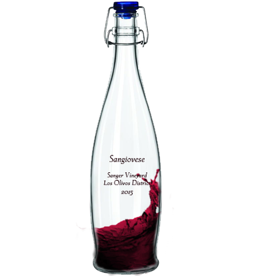 Growler 1.0L 2015 Sangiovese Estelle Vineyard
