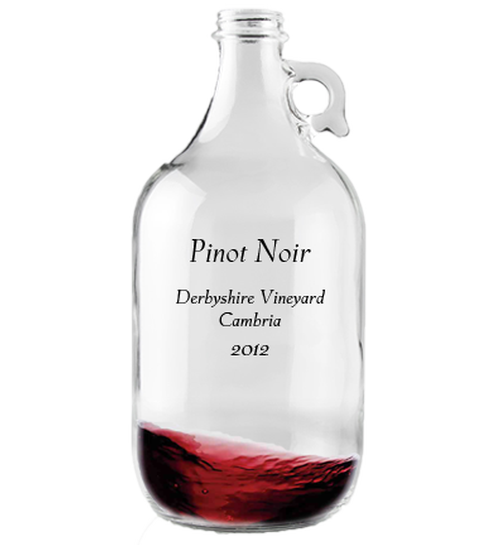Growler 1.9L Pinot Noir Derbyshire Vineyard