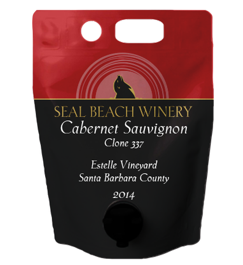 Growler 1.5L 2014 Cabernet Sauvignon Clone 337 Estelle Vineyard