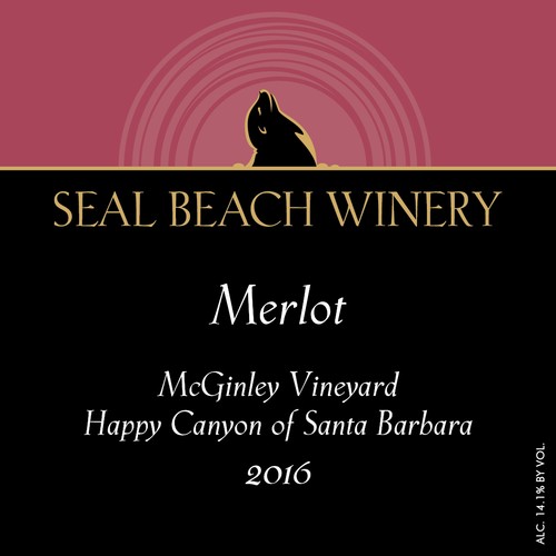 2016 Merlot, McGinley Vineyard, Happy Canyon