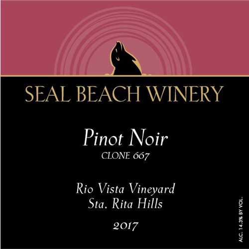 2017 Pinot Noir clone 667, Rio Vista Vineyard,  SRH