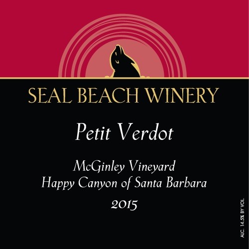 2015 Petit Verdot McGinley Vineyard Happy Canyon of Santa Barbara