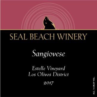 2017 Sangiovese,  Estelle Vineyard, Los Olivos District