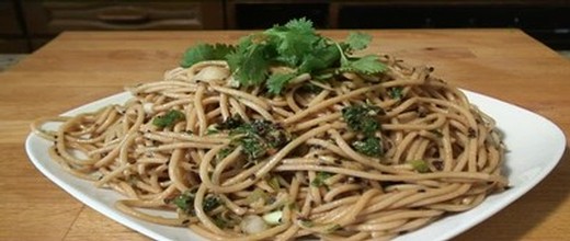 Cold Soba Noodle Salad